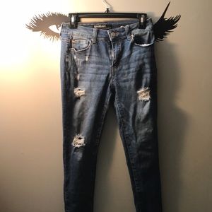 Distress Skinny Jeans!